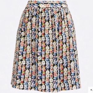 J. Crew Mercantile Floral Mini Skirt